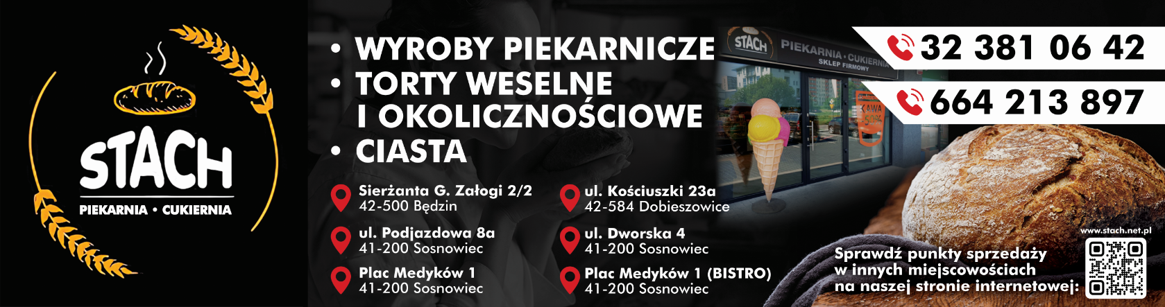 PPH-U "STACH" Spółka Jawna - piekarnia BĘDZIN piekarnia BĘDZIN